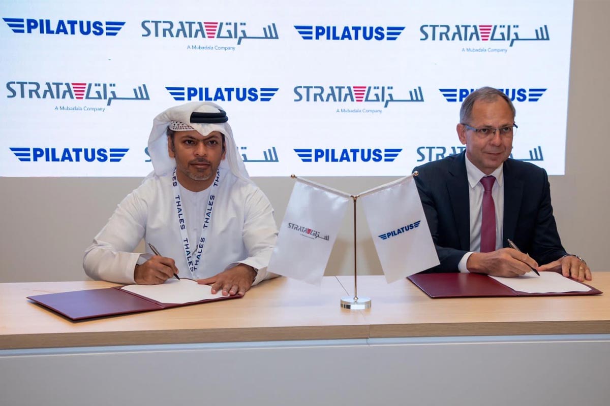 Swiss aerospace Pilatus, Strata renews production tie-up to manufacture ...