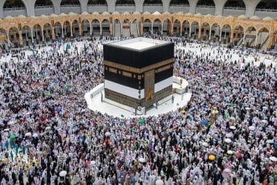 Hajj pilgrims perform farewell Tawaf around Holy Kaaba amid integrated ...