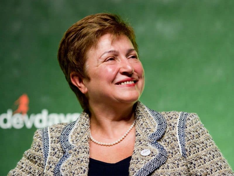 IMF chief Kristalina Georgieva