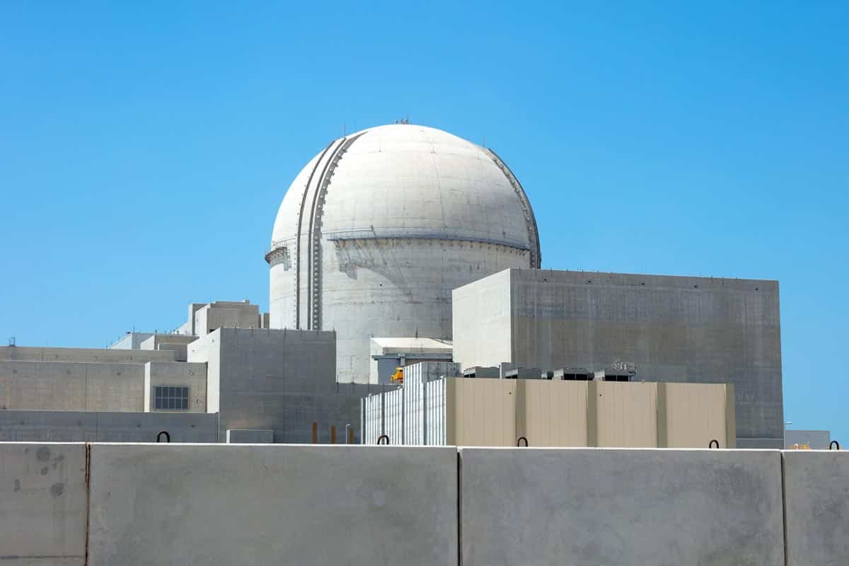 Barakah plant supplies nuclear energy in the UAE