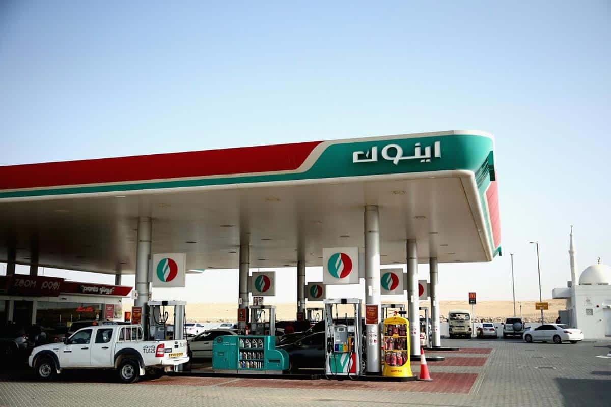 Dubai Enoc Petrol station