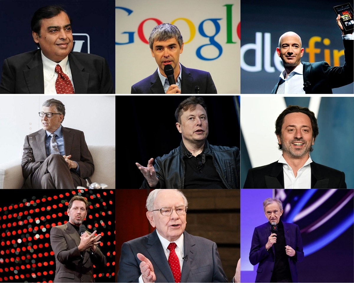 Marketing Mind - Top 10 Richest Persons In The World! #MarketingMind