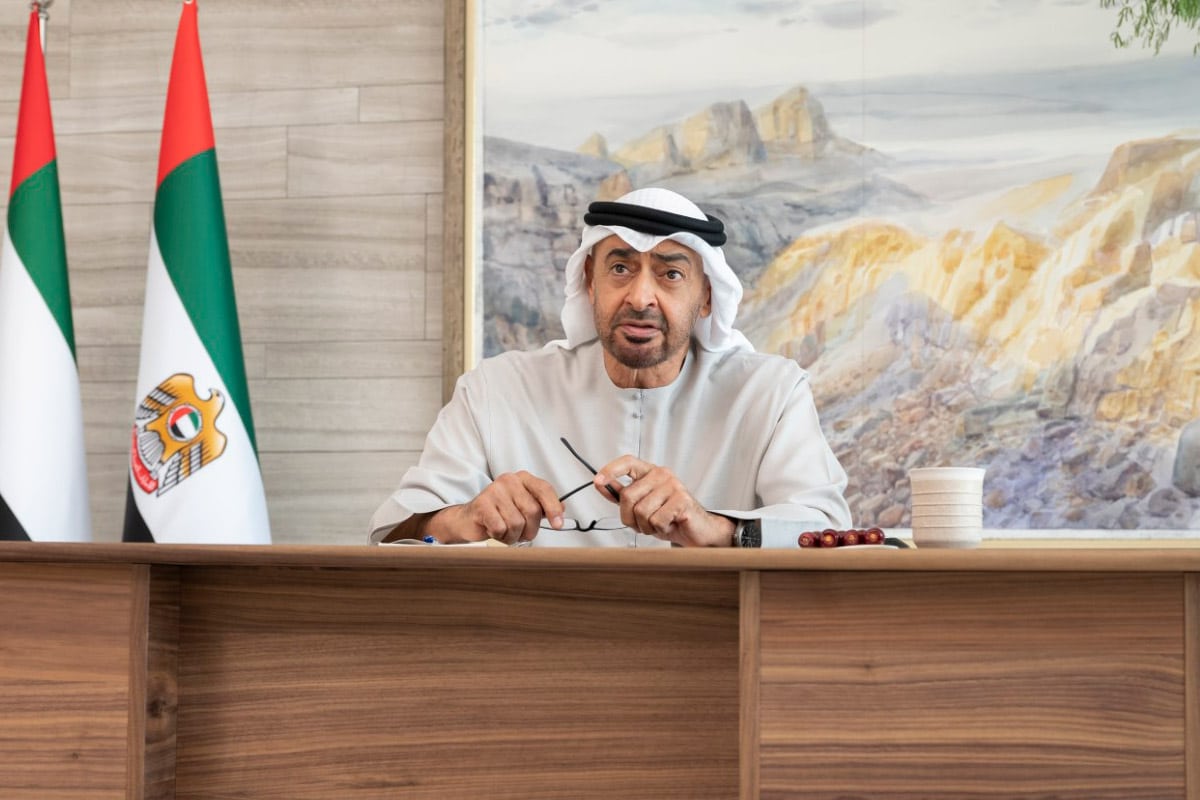 UAE President calls Ukraine President Zelenskyy