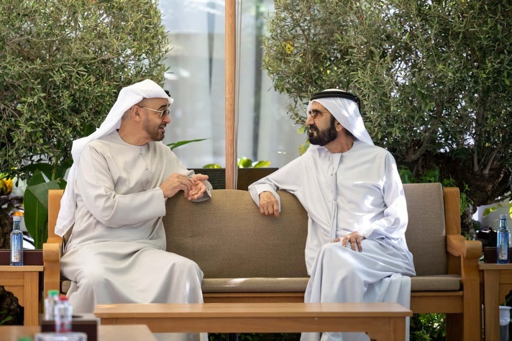 UAE President Meets With Mohammed Bin Rashid In Dubai - Arabian ...