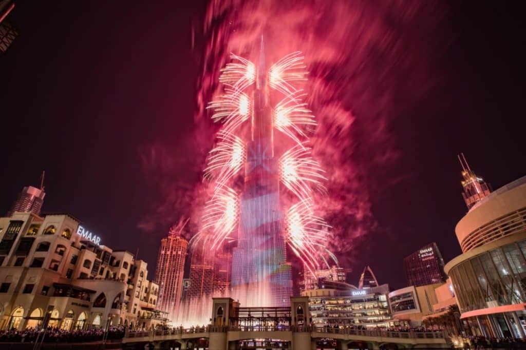 New Year in Dubai Everywhere you can watch the fireworks revealed