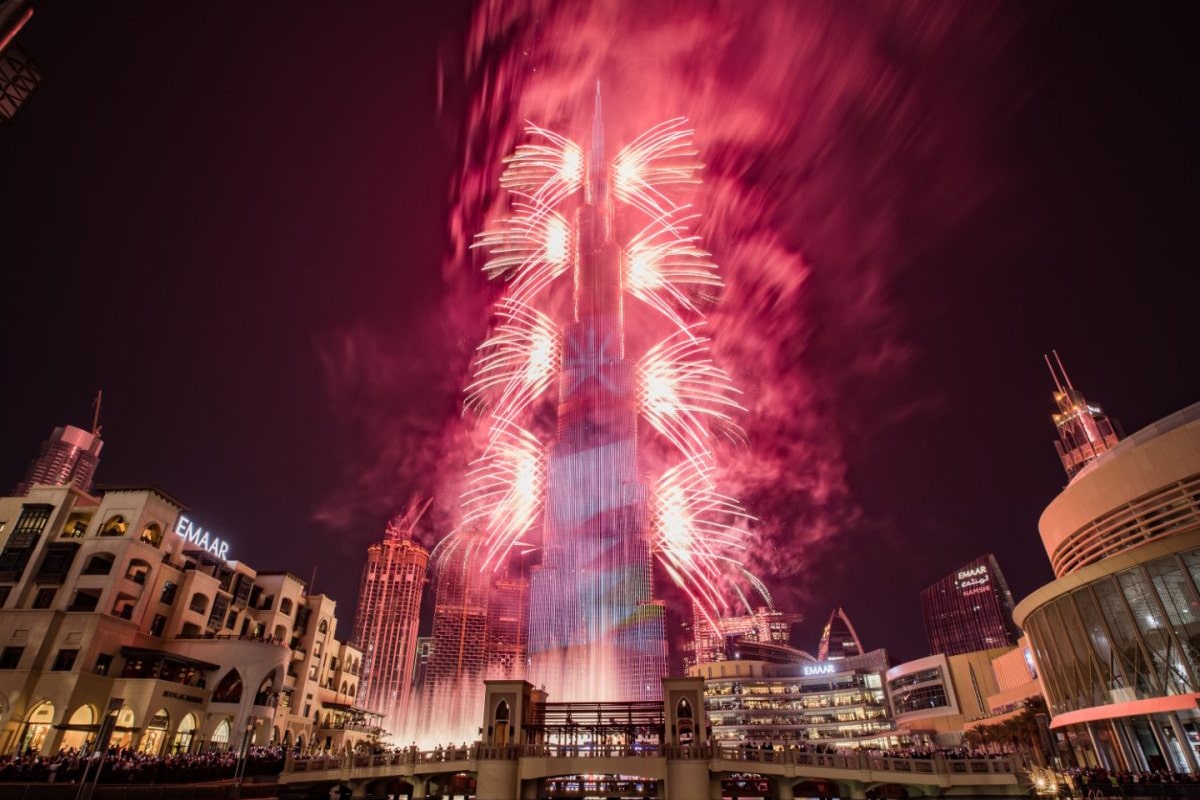 The Sky Fireworks From Dubai