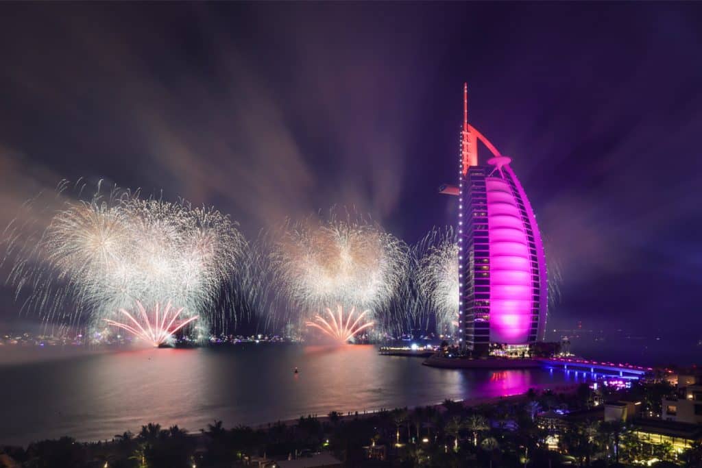 Dubai fireworks Show locations revealed Arabian Business Latest