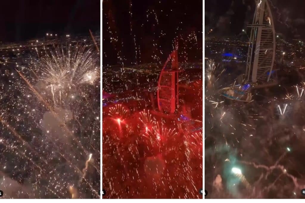 Sheikh Hamdan shares incredible Dubai New Year’s Eve firework drone