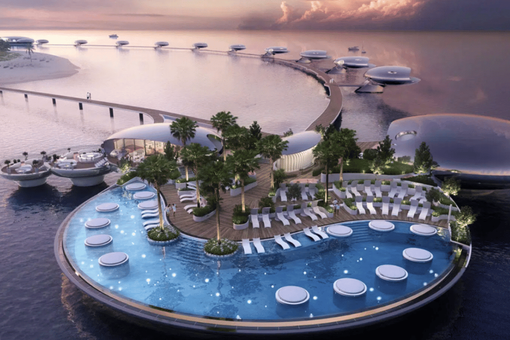 Revealed Saudis Red Sea Floating Pod Hotel Arabian Business Latest