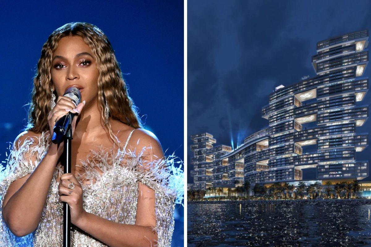 Revealed Beyoncé used teleprompter for Dubai Atlantis The Royal