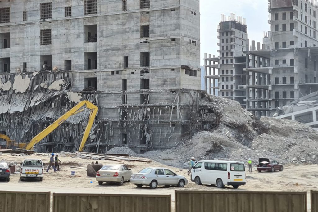 Dubai Pearl Demolition Revealed In Exclusive Pictures Videos Arabian Business Latest News On