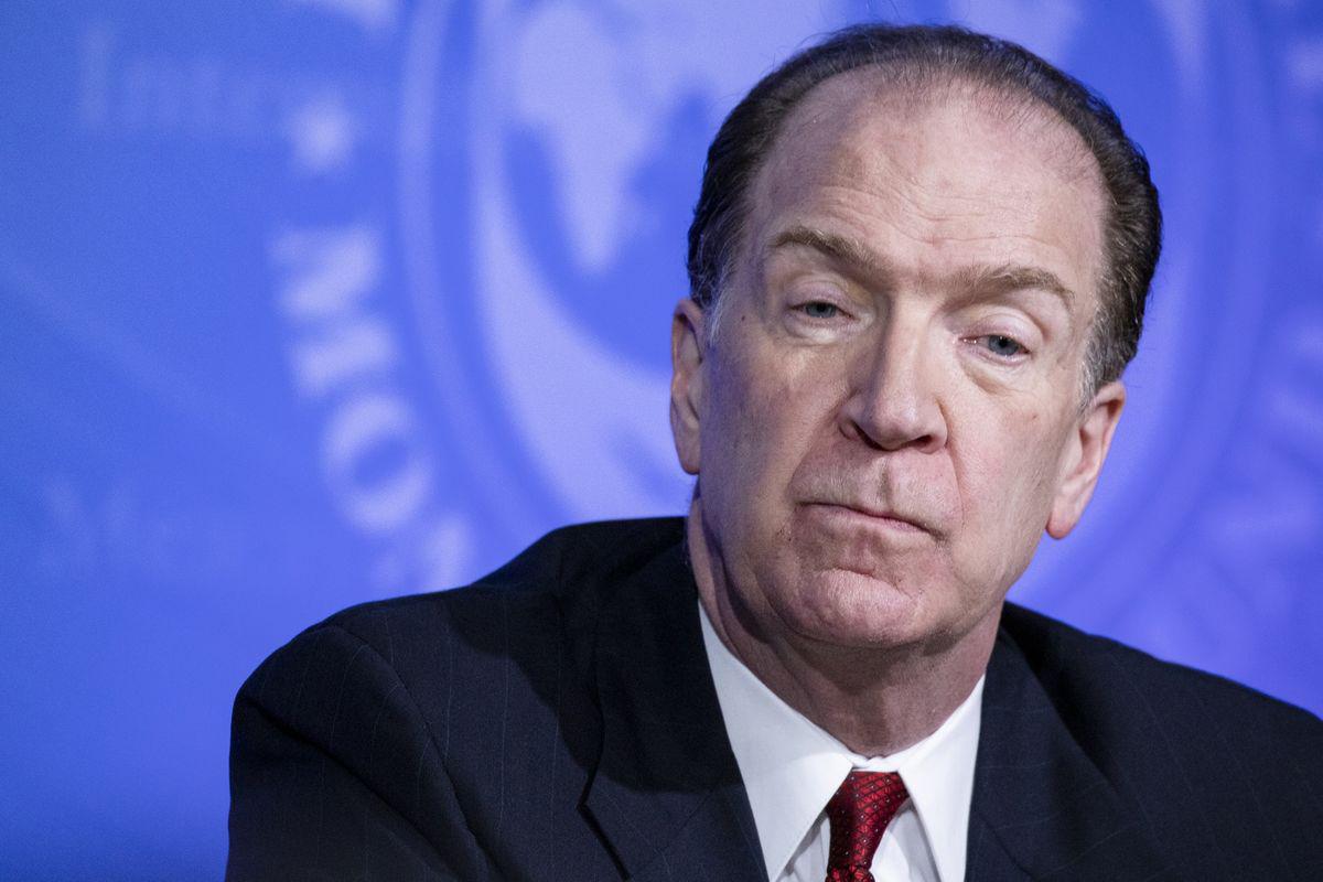 World Bank chief David Malpass