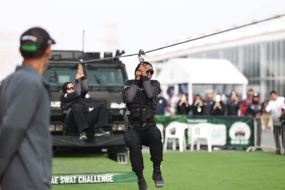 Dubai Police Female Swat Team Stun Top International Cops Arabian Business Latest News On The 6656