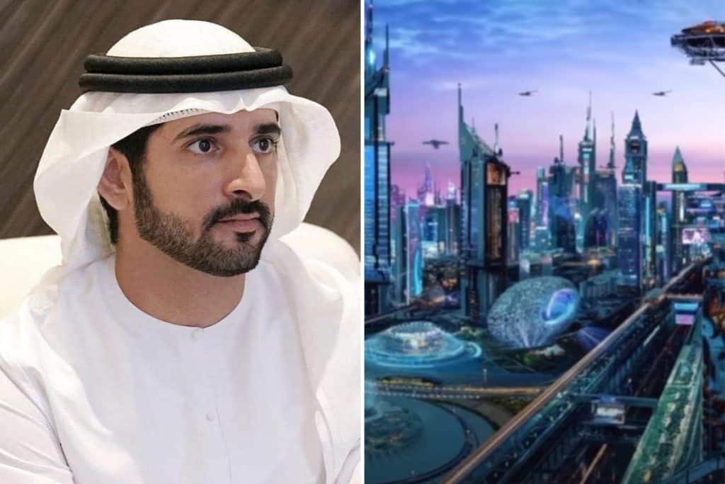 Sheikh Hamdan Shares Futuristic Dubai Vision - Flying Cars, New Towers ...