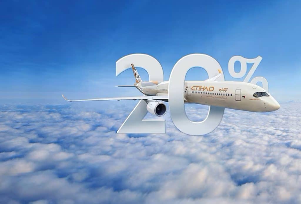 Etihad sale 20 discount on UAE flights Arabian Business Latest News on the Middle East