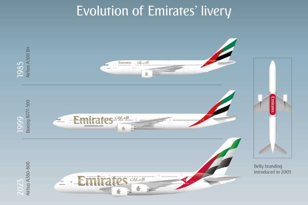 Dubai's Emirates makeover Airline reveals brand new look Arabian