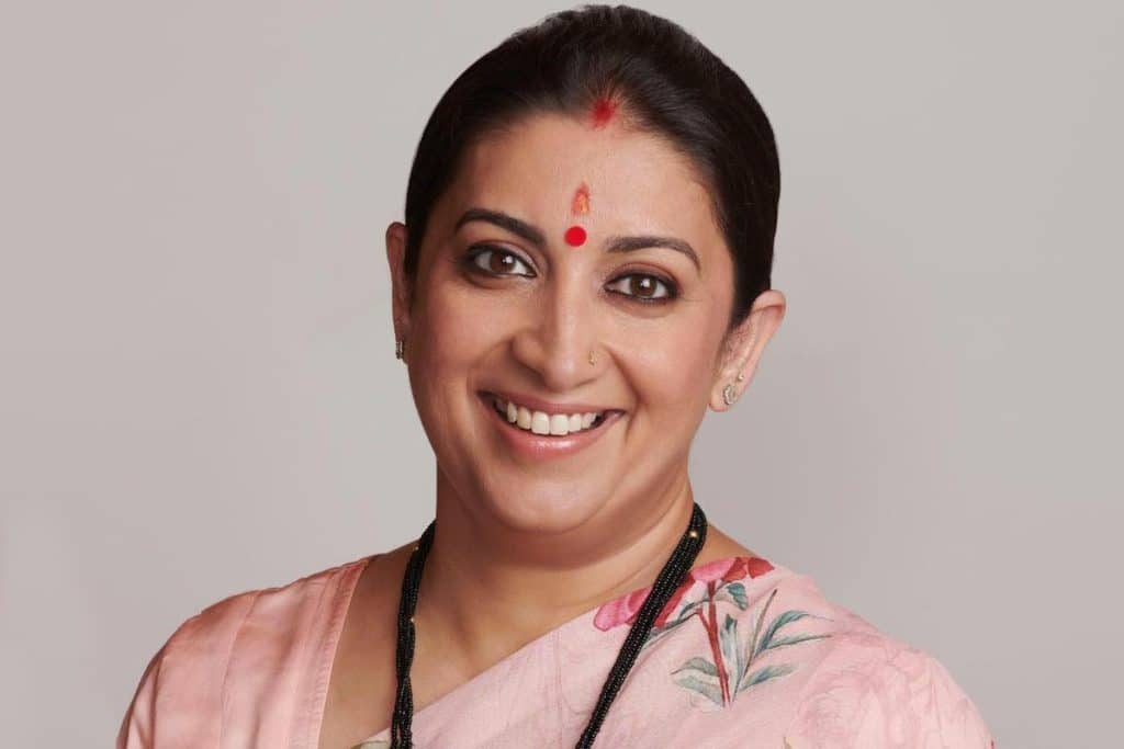 India’s Minister of Minority Affairs, Smriti Zubin Irani