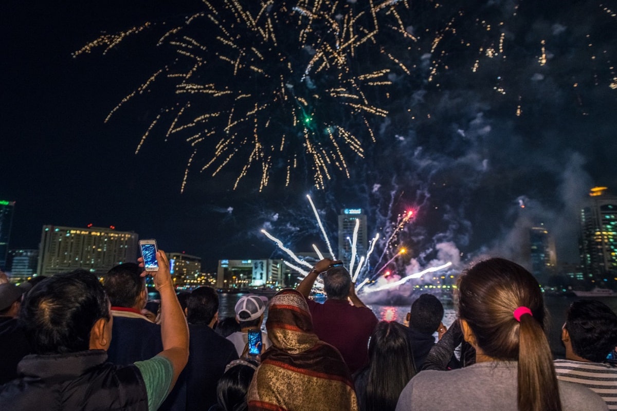 Ramadan Dubai fireworks