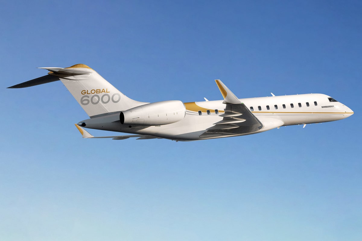 DC Aviation Al-Futtaim Bombardier Global 6000