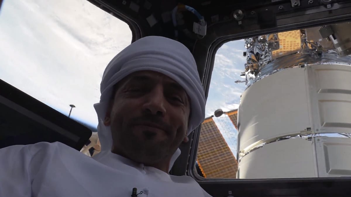 UAE Astronaut Sultan Al Neyadi Eid Al Fitr