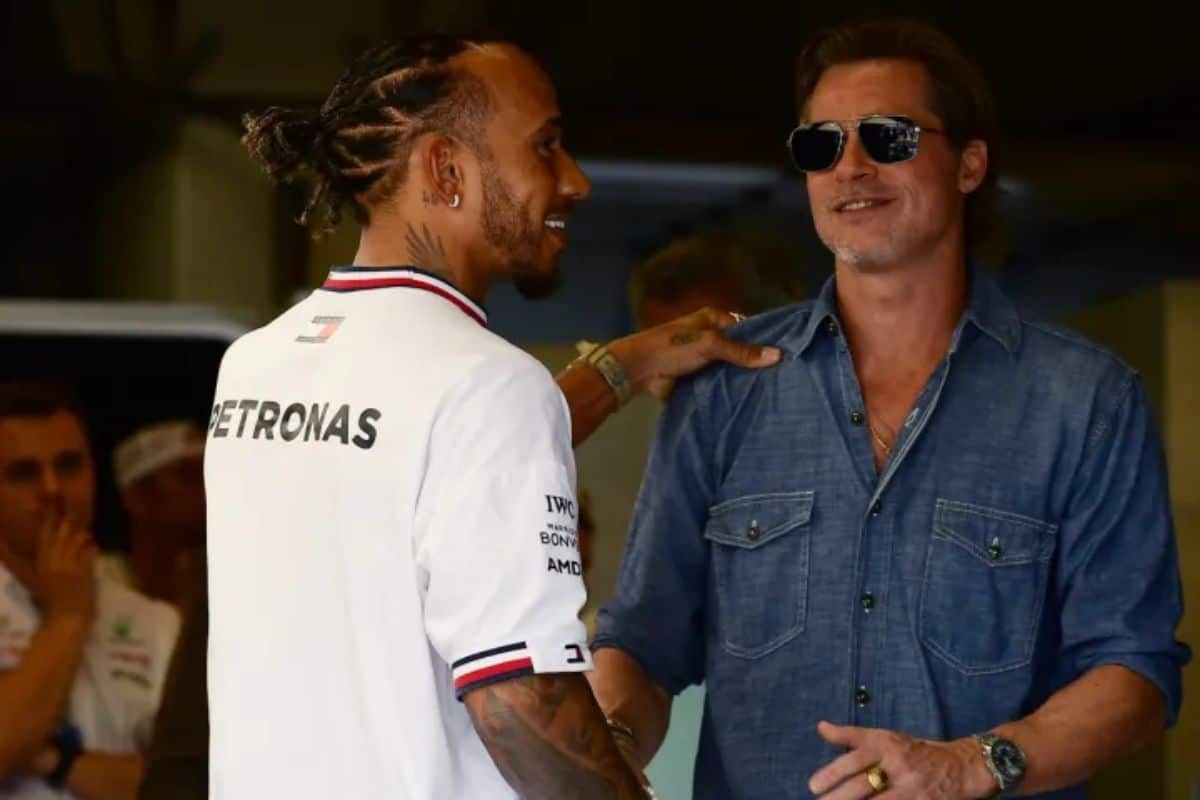 brad pitt lewis hamilton