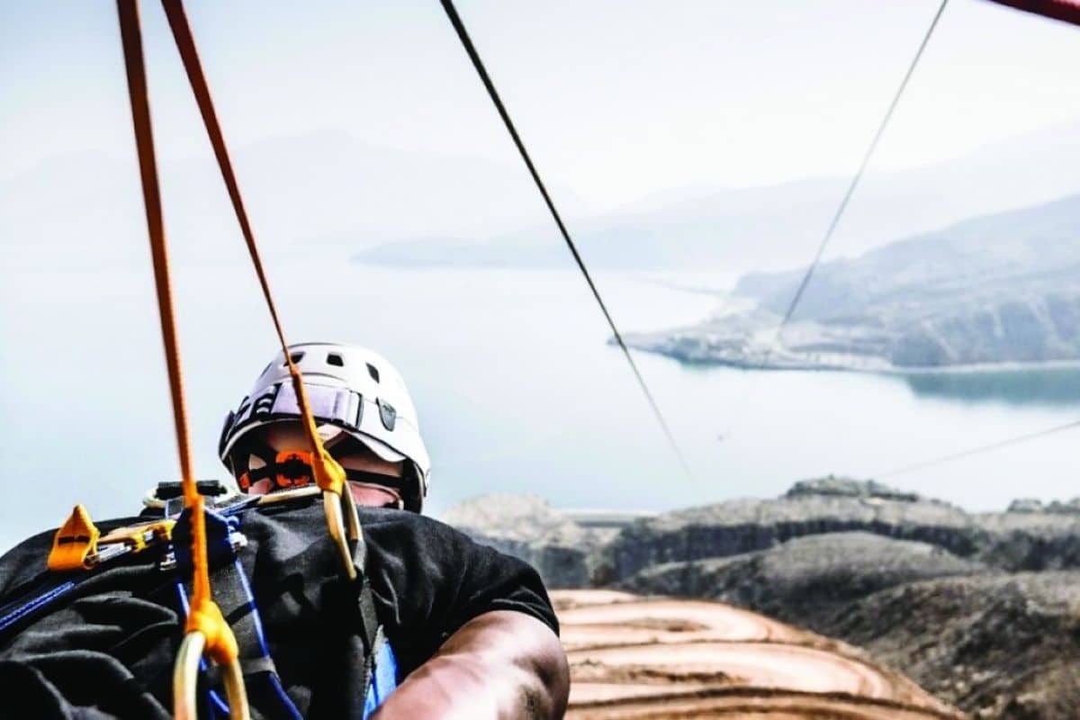 zipline oman