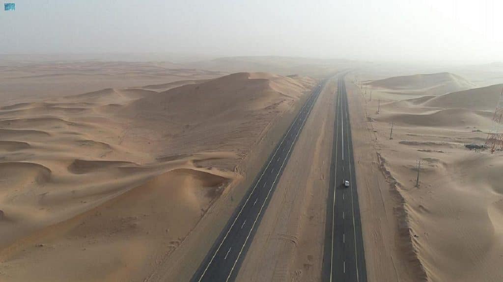 Saudi roads