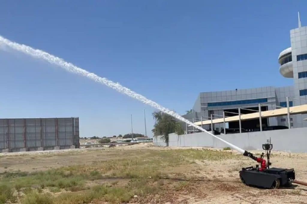 UAE firefighting robot