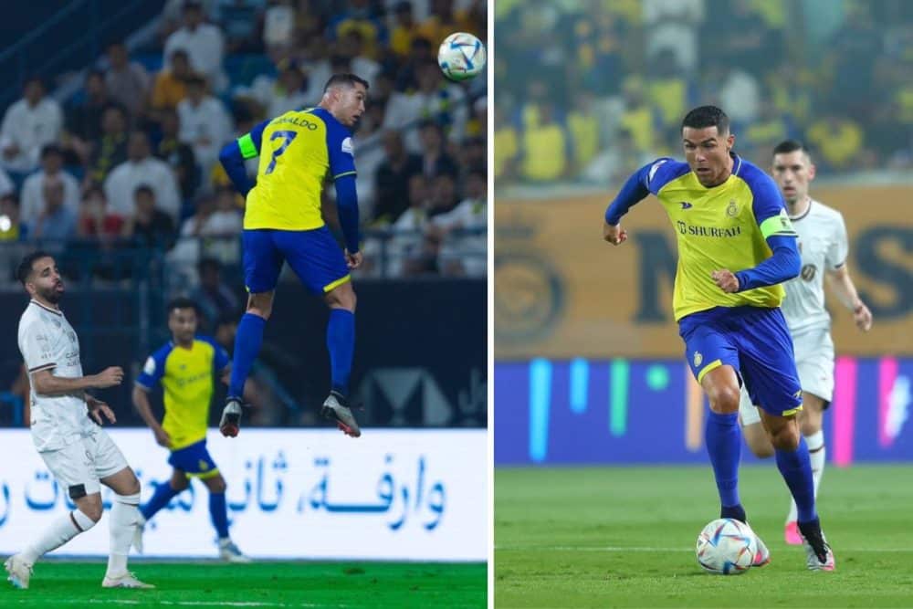 Cristiano Ronaldo Scores Stunner As Al Nassr Keep Slim Title Hopes Alive With 3 2 Victory Over