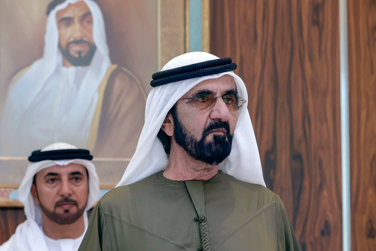 Sheikh Mohammed bin Rashid Al Maktoum, the Vice-President, Prime Minister, and Ruler of Dubai