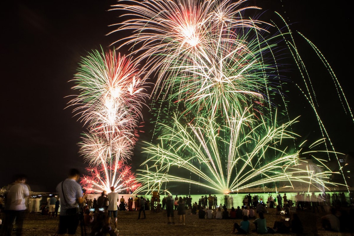 Dubai Eid Al Adha fireworks