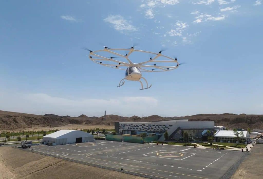 neom volocopter saudi arabia