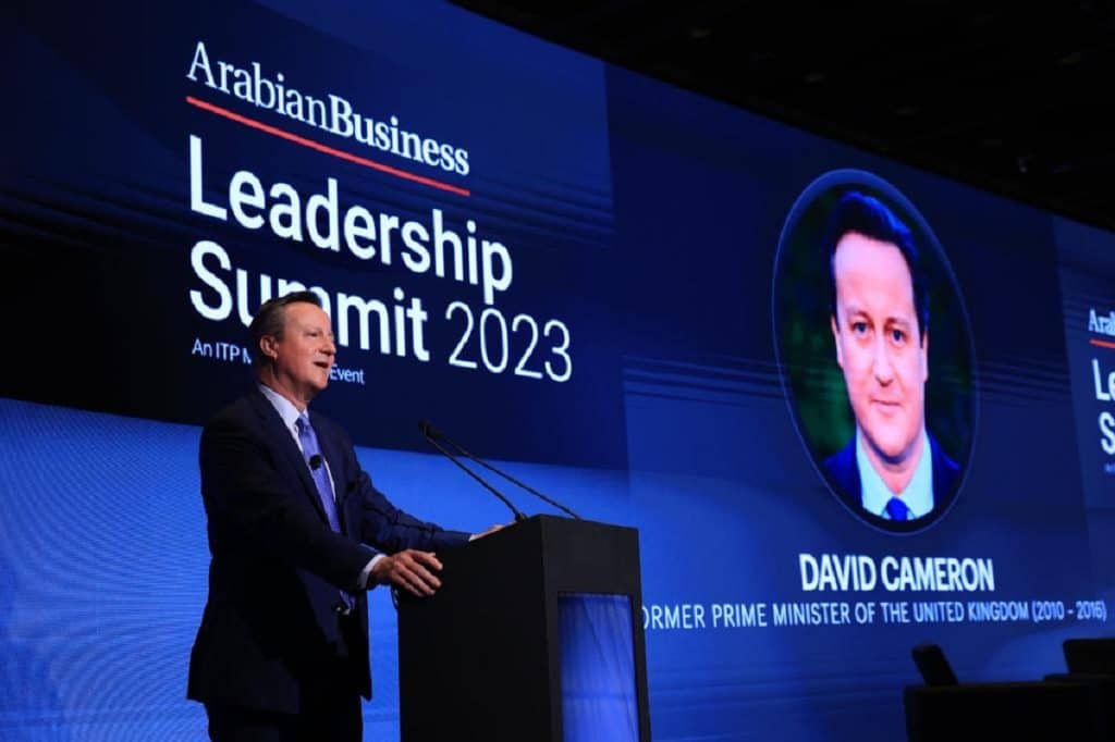 David Cameron Dubai