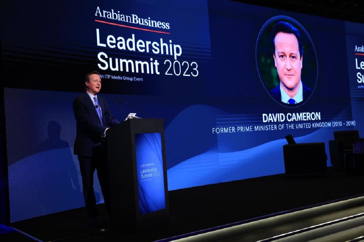 Dubai not a place to 'hide your achievements,’ says former UK PM David ...
