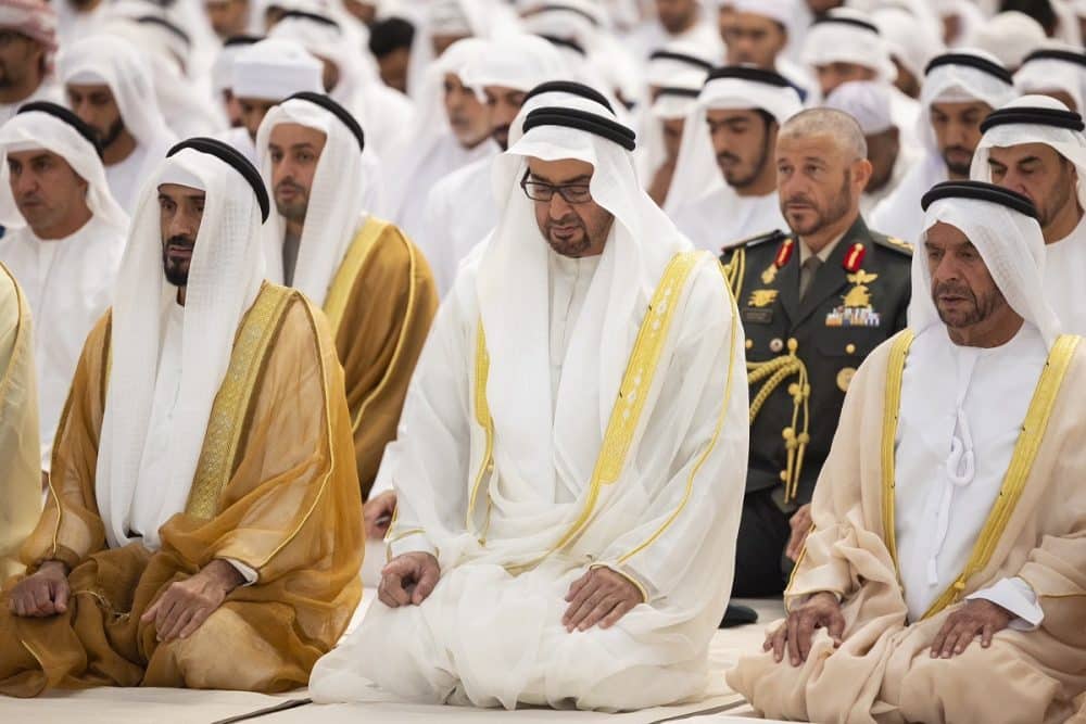 UAE President performs Eid Al Adha prayer at Sheikh Zayed Grand Mosque