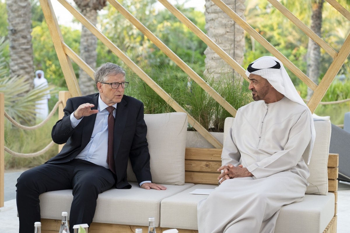 UAE President, Bill Gates discuss ways to enhance humanitarian ...