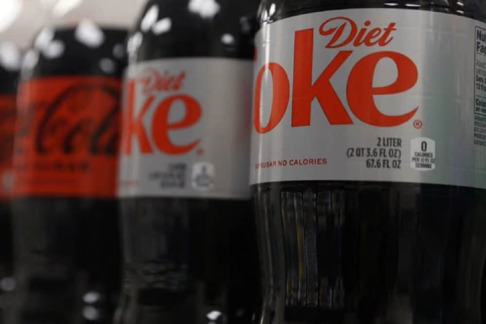 new research on diet coke