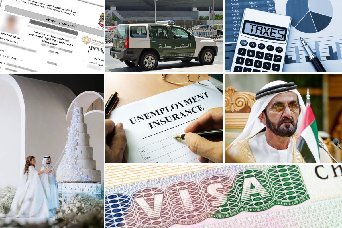 UAE visa tax royal wedding police 2023 saudi arabia