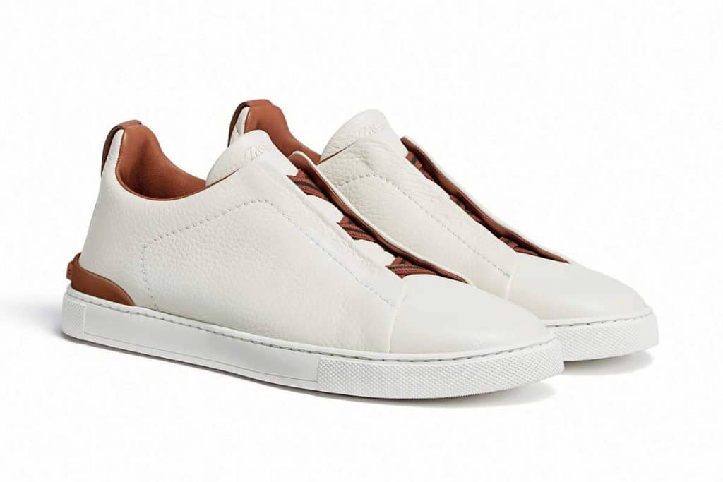 Ermenegildo Zegna's Triple Stitch sneakers are this season's must-have