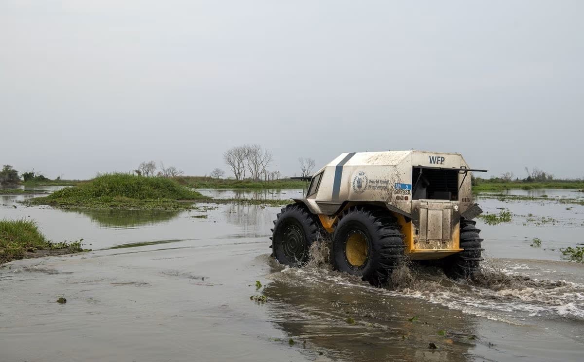 World Food Programme AI robots