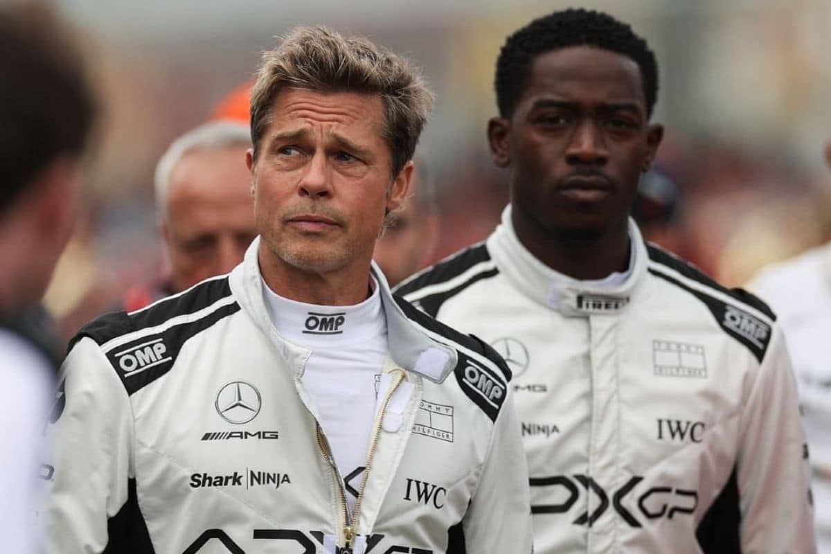 Brad Pitt Makes F1 Debut At British Grand Prix - Arabian Business ...