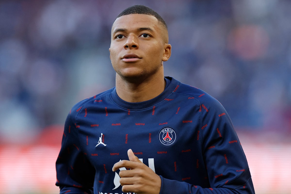 PSG's Kylian Mbappe