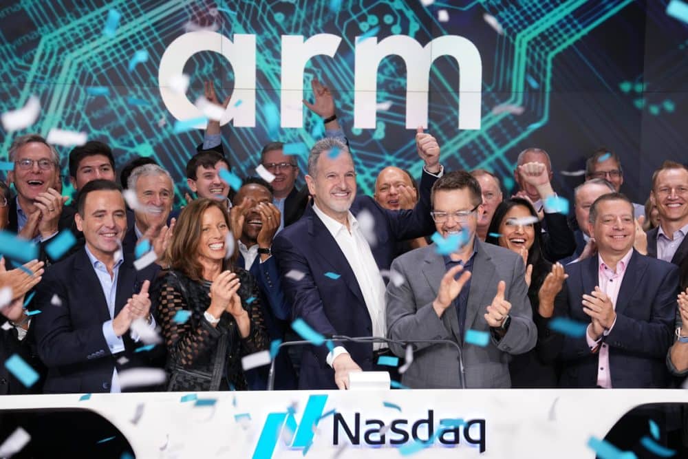 British Chip Maker Arm’s Stock Surges 25% In Nasdaq Debut, Becomes ...