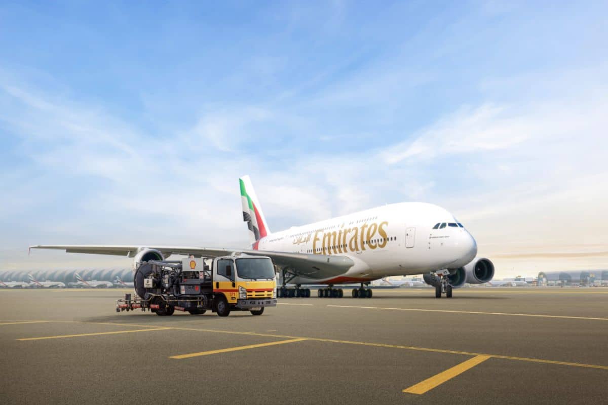 Emirates, Shell Aviation