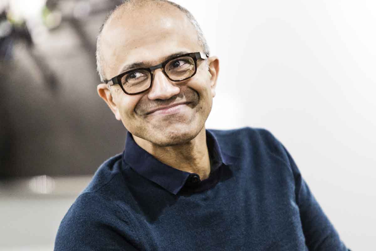 Microsoft chief executive Satya Nadella