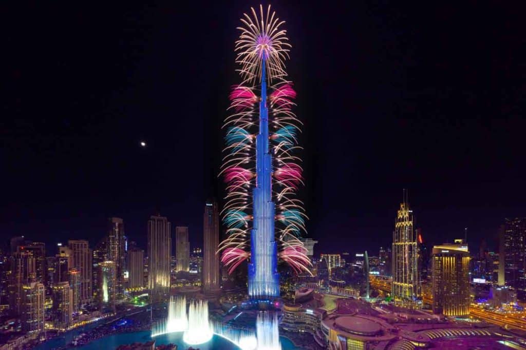 Burj Khalifa New Year 2024 Adel Loella