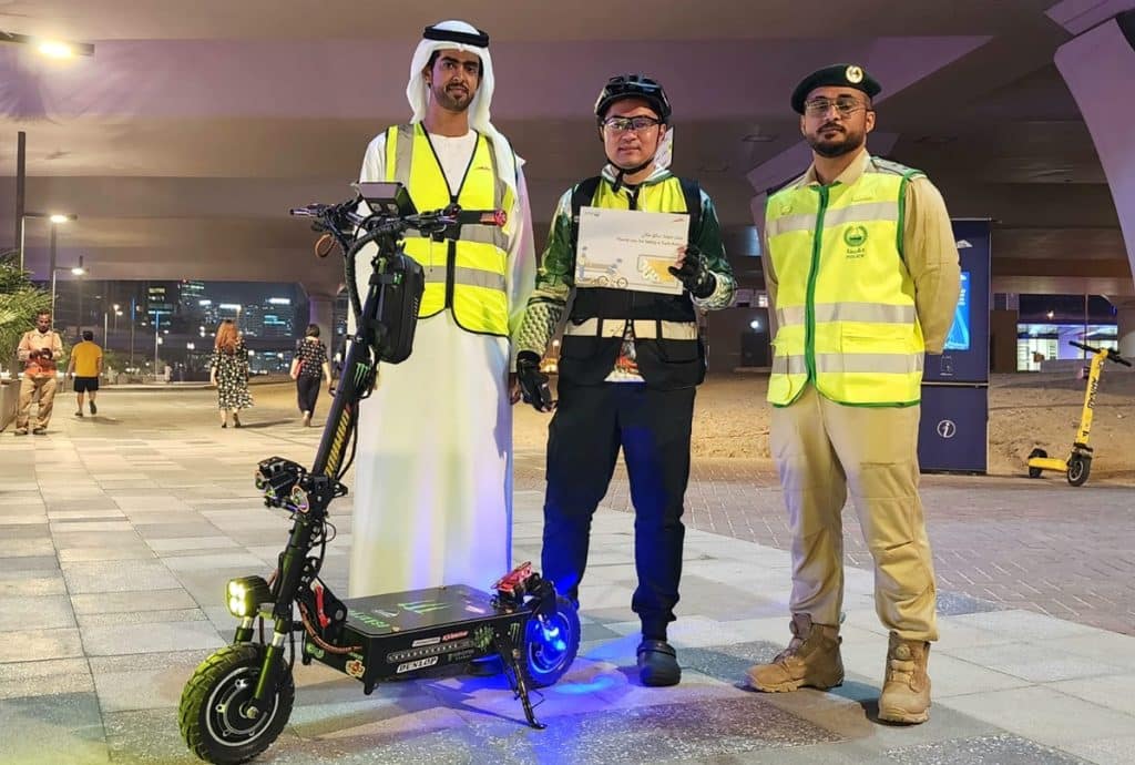 Dubai scooter and cycling safety campaign highlights speed limits ...