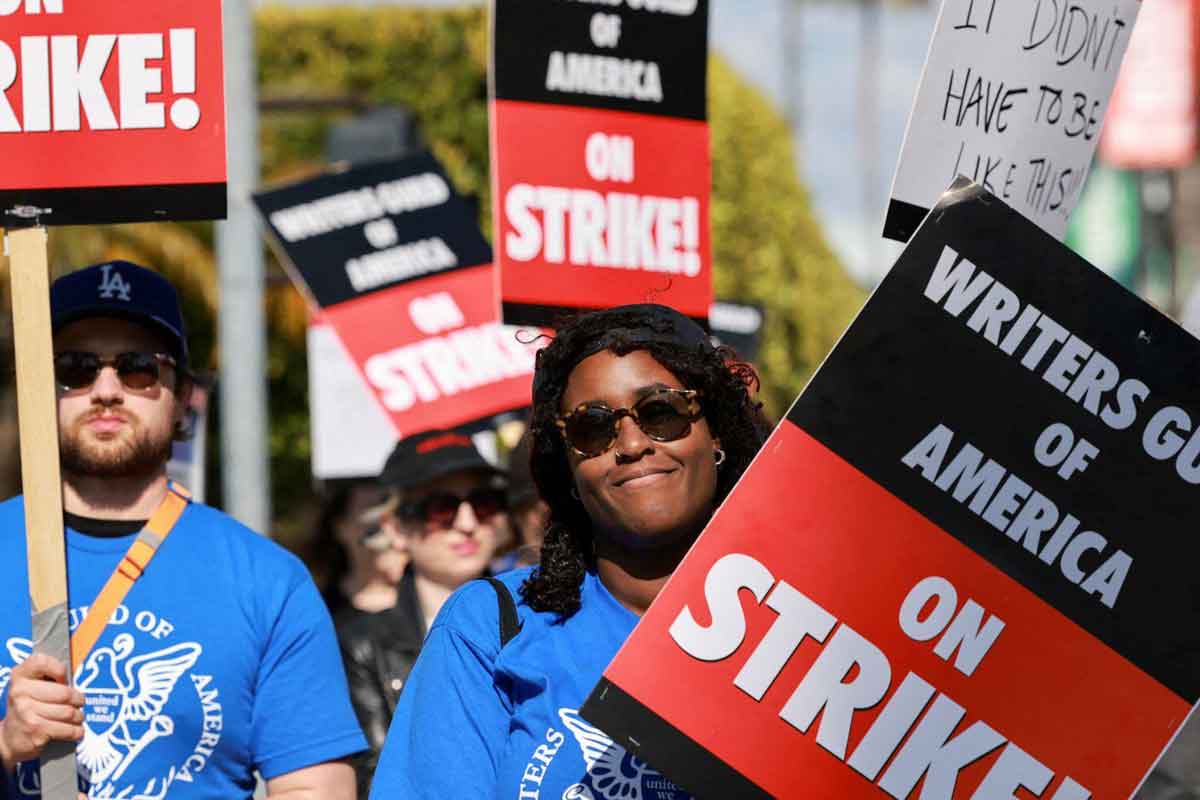 Hollywood actors strike