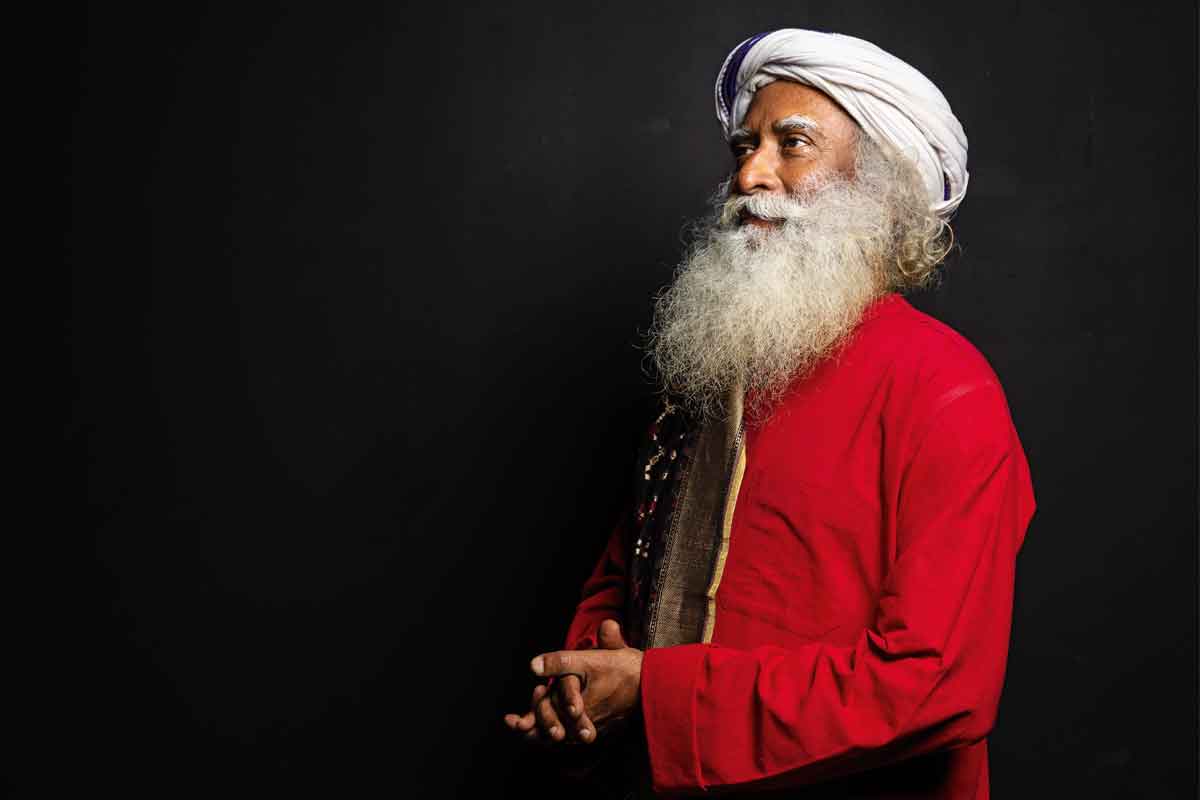 Spiritual leader Sadhguru