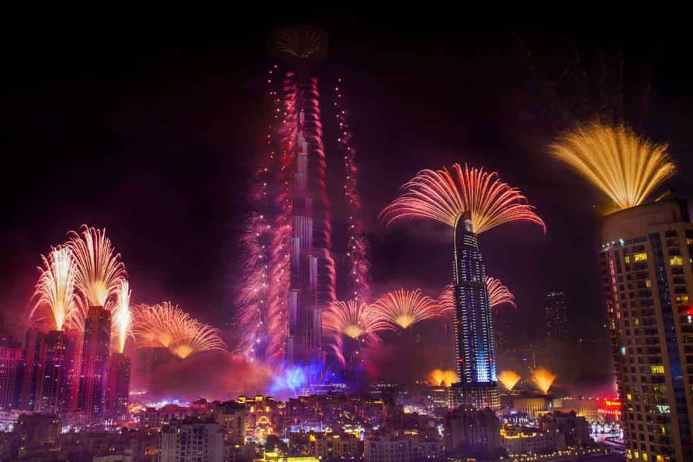 dubai new year fireworks tickets